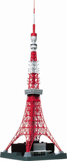 1/500スケールのリアルな「東京タワー2007」 : 玩具録