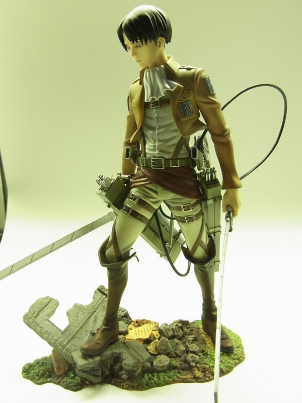 【リペイント】千値練 BRAVE-ACT 進撃の巨人 リヴァイ 1/8スケール BRAVE-ACT 進撃の巨人リヴァイ 1/8 完成品フィギュア[千値練]《在庫切れ》