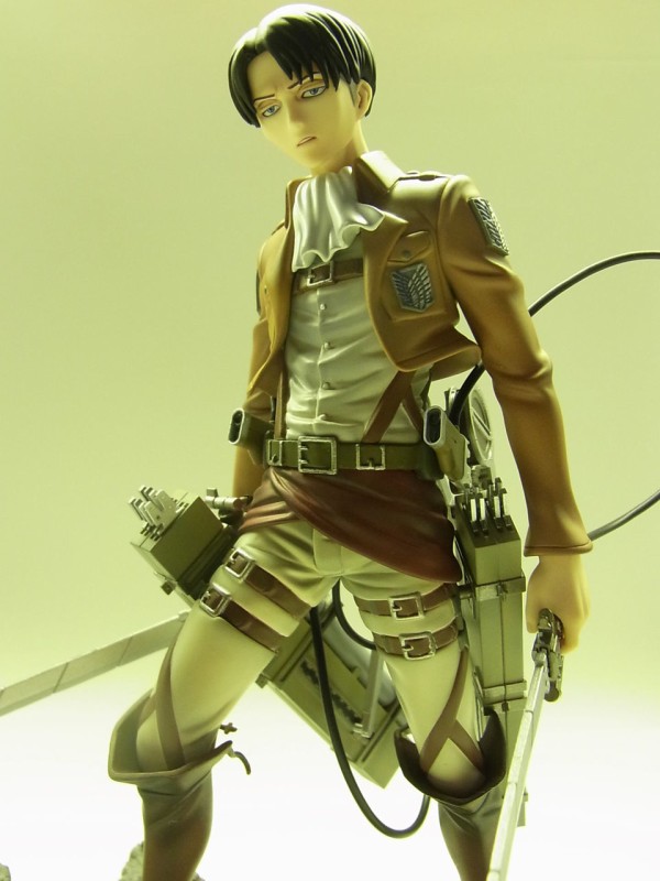 BRAVE-ACT 調査兵団　特別作戦班　兵士長　 1/8リヴァイ Yahoo!オークション - 千値練/センチネル BRAVE-ACT 調査兵団