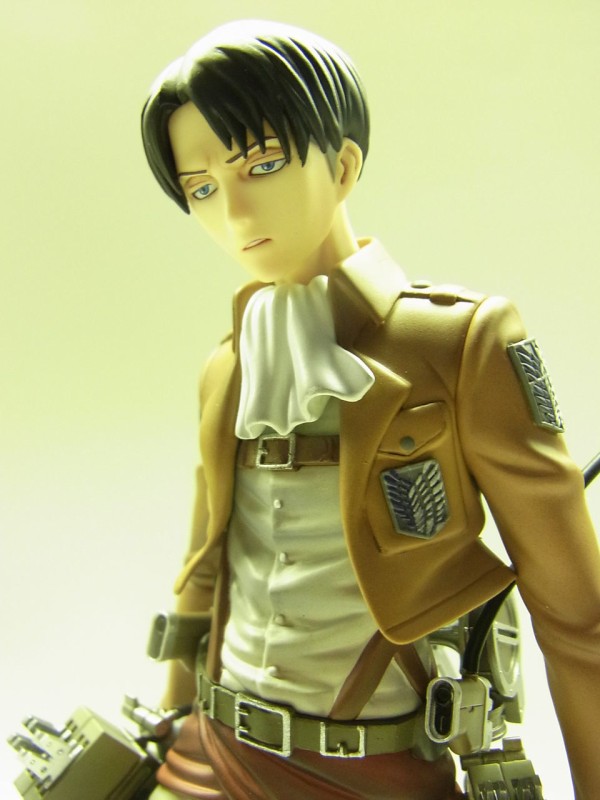 BRAVE-ACT 調査兵団　特別作戦班　兵士長　 1/8リヴァイ Yahoo!オークション - 千値練/センチネル BRAVE-ACT 調査兵団