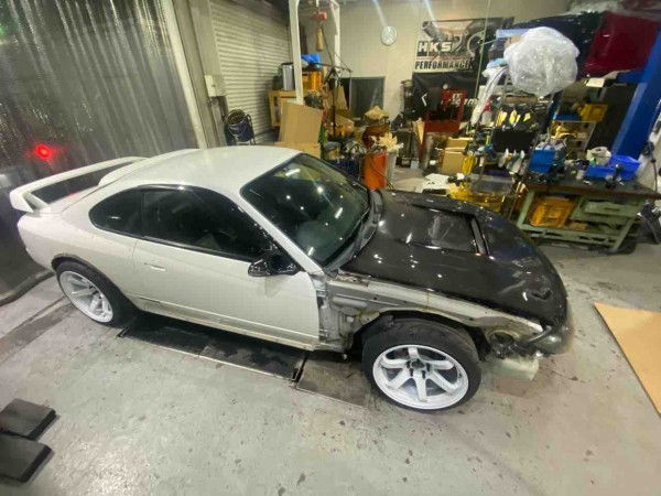 S15シルビア ワイドボディー エアロ取り付け6 Garagemak Blog S15シルビア ワイドボディー エアロ取り付け6 Garagemak Blog