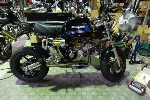 DOHCコンプリートエンジンキタコ124cc載せ替え : ガレージネバーランド 