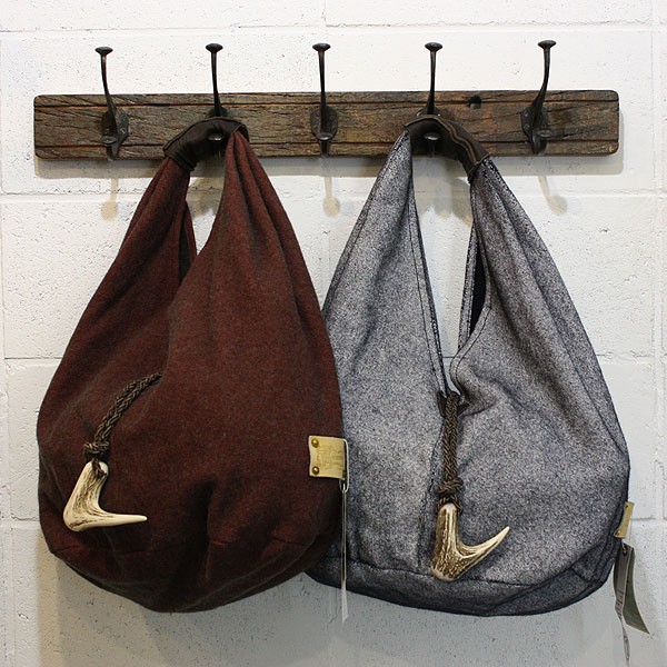 ANACHRONORM Clothing】Pigment Coated Melton Bag by 