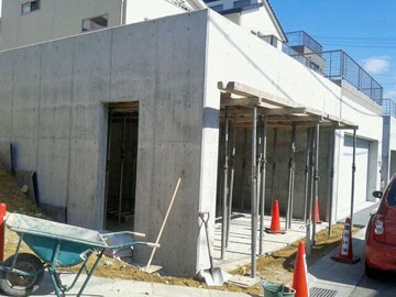 神戸市で掘り込み車庫が完成しました ガーデンアサミ社長ブログ