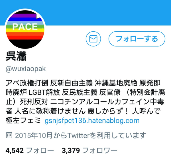 Twitterの自己紹介欄で あっ 察し となる一言といえば ガールズ速報 がるそく