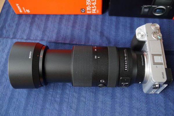 SONYミラーレス一眼カメラα6400＋望遠レンズSEL70350G（70-350mm