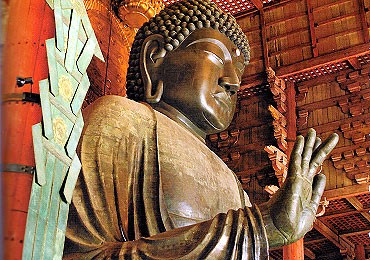 18年前に購入した 大仏の頭 彫刻 （仏像の鑑賞は“手元”から