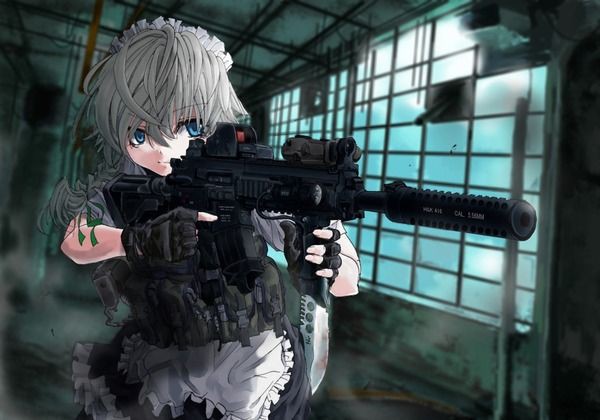 銃をもった女の子の画像が自然と集まるスレ がぞろんｖｉｐ