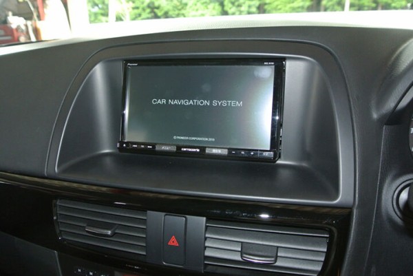 マツダcx 5 カーナビを交換取付しました ガレージバウムの作業日記
