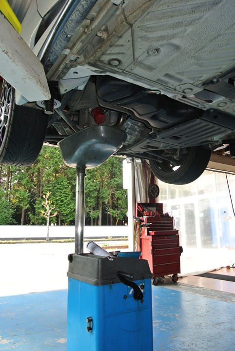 ホンダs660 エンジンオイル フィルター交換 ガレージバウムの作業日記
