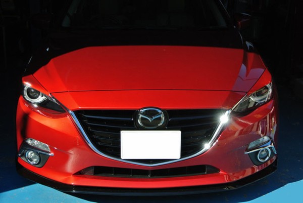 アクセラスポーツ 前後ウインカーバルブをledに交換しました ガレージバウムの作業日記