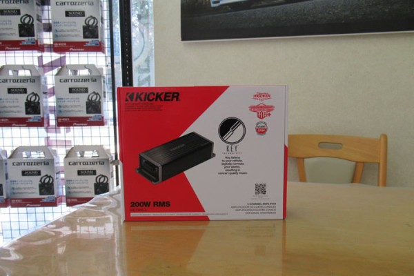 kicker KEY200.4 キッカー 4chアンプ タイムアライメント（Auto Sound 