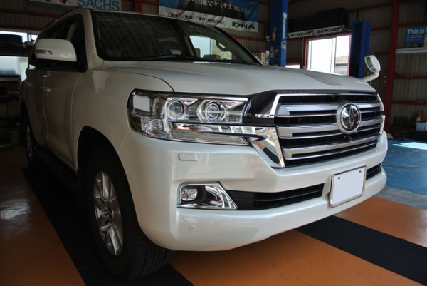 ランドクルーザー0 フロントスピーカー交換 サブウーファー取付 ガレージバウムの作業日記