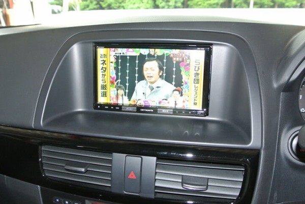 マツダcx 5 カーナビを交換取付しました ガレージバウムの作業日記