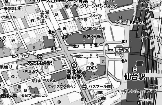 モノクロ印刷しやすい地図サイトをさがす 本音を言えば 不満だらけ