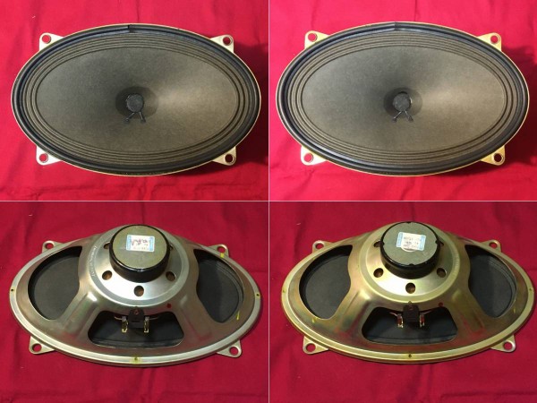 西独Grundig ビンテージ大型フルレンジユニット+リボンTW 2Way