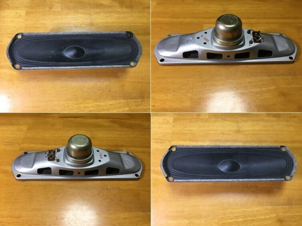 Telefunken ビンテージアルニコ 超(長)楕円スピーカー システム ペア