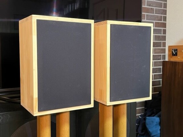 西独 Graetz 26×18㎝フルレンジ究極ユニットシステム_天然パイン