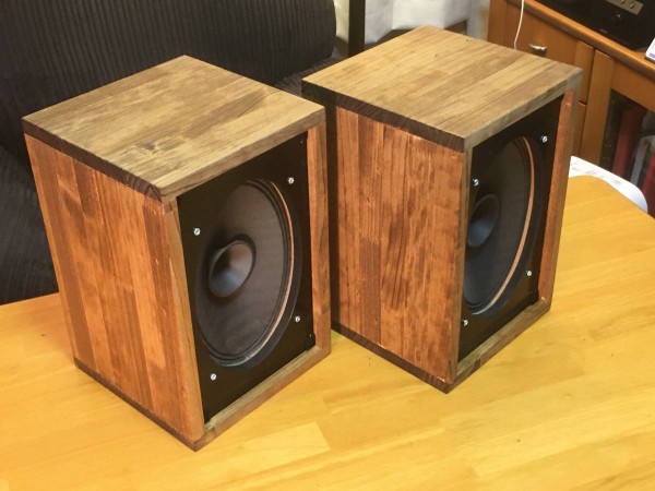 西独 SABA大口径フルレンジユニット採用の小型システム 美音