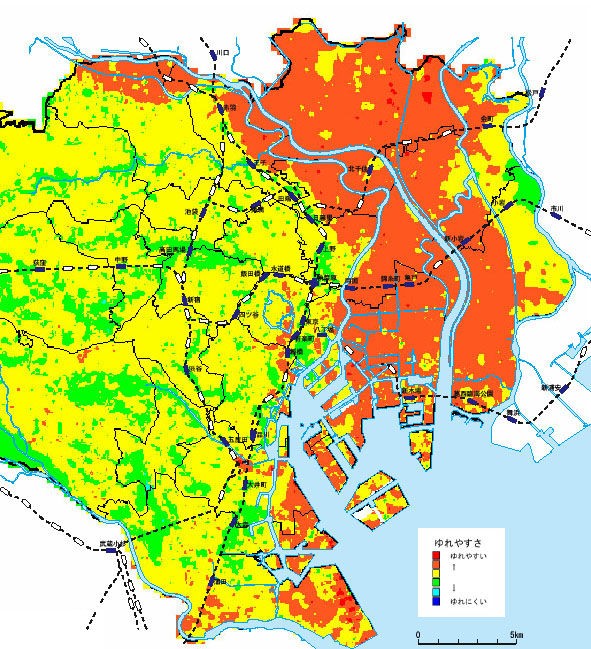 東京の地盤について : 東京地盤ノート