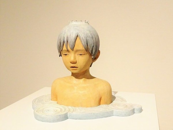 瀬戸内市立美術館で 灰原愛 木彫展 : 月吠だより