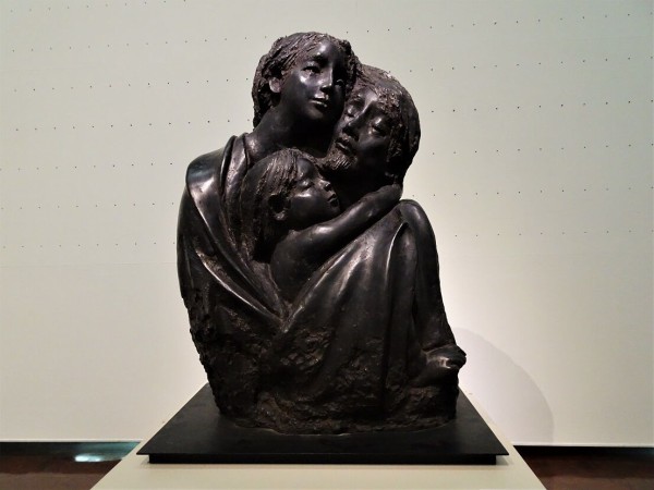 天神山文化プラザで 蛭田二郎米寿記念 : 月吠だより