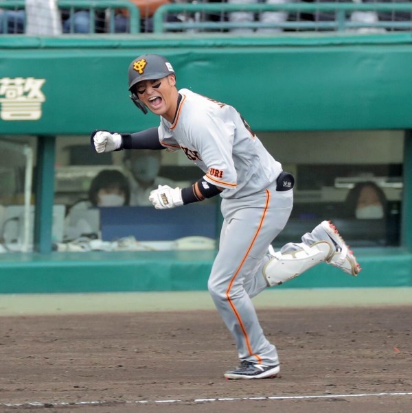 巨人 吉川尚輝ガッツポーズ 天敵の阪神高橋から待望の先制打 Giants Pride 巨人なんjまとめ