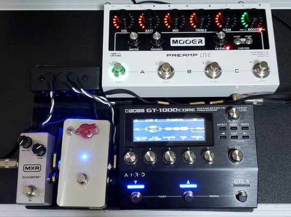 Mooer preamp live : ムーたんのエレキギターブログ Mooer preamp live : ムーたんのエレキギターブログ