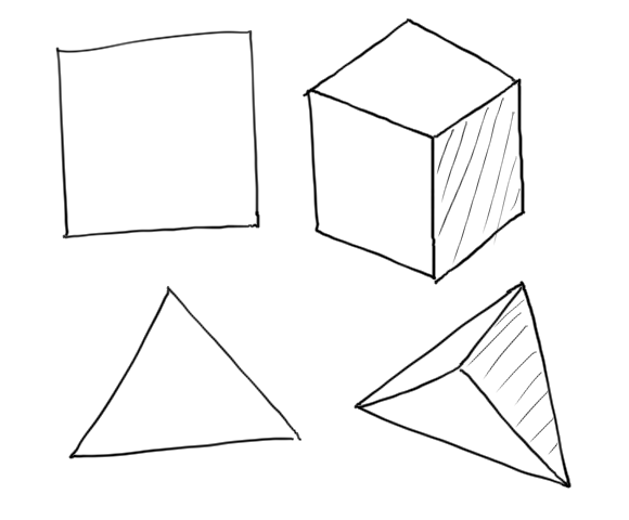 4日目 立体図形とハムスター 棒人間しか描けない俺が本気で絵を練習する