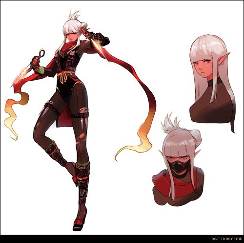 韓国アラド公式告知 シーフ2次職 くのいち キャラクター情報 アラド速報