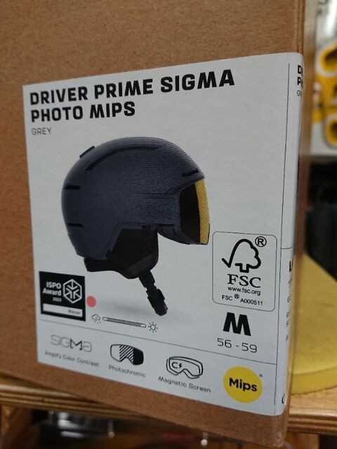 未来志向のバイザーヘルメット【SALOMON DRIVER PRIME SIGMA PHOTO MIPS HELMET 】 : 本日の技巧屋