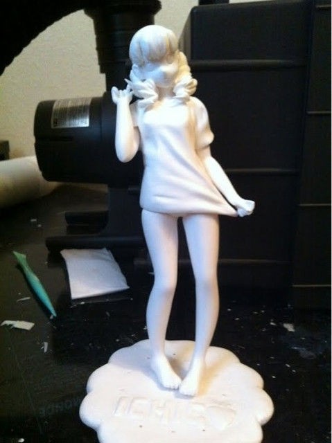 色塗り つづき けいおん 若王子いちごちゃんのフィギュア作るおｗｗｗｗｗｗ ギーク メイカー