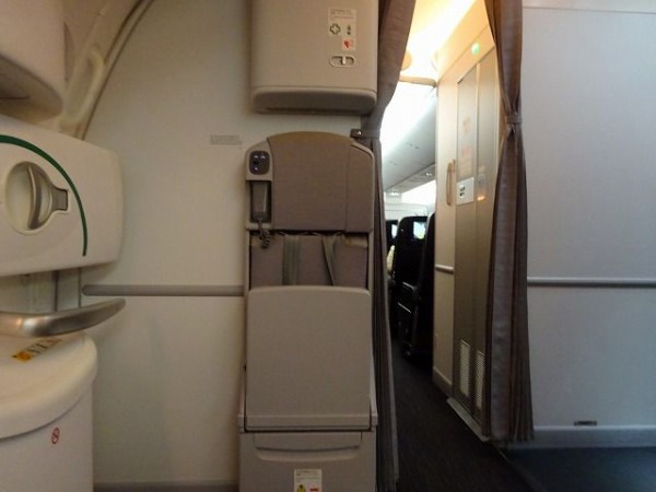 非常口 JL771便 B787-9 成田ーシドニー エコノミー非常口席搭乗記 Mar.'19