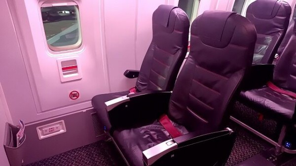 JAL927便 B767-300ER JAL SKY NEXT 羽田ー那覇 最終便 普通席 非常口席