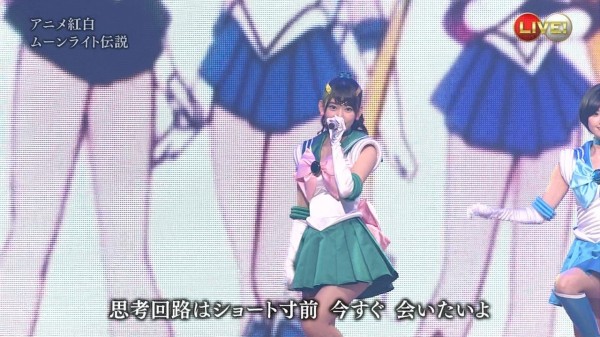 紅白歌合戦 Akbのセーラームーンｷﾀ ﾟ ﾟ 渡辺麻友 島崎遥香 入山杏奈 兒玉遥 宮脇咲良 Giogioの奇妙な速報 Akb48 チーム8まとめたの