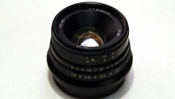 中華レンズはじめました！続報 FUJI Xマウント用 25mm f1.8