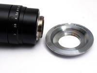 Kowa インダストリアルCマウントレンズ 12mm f2.0 4/3