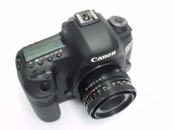 M42マウントレンズ フォーカスエイド対応 EOS EF用マウントアダプター