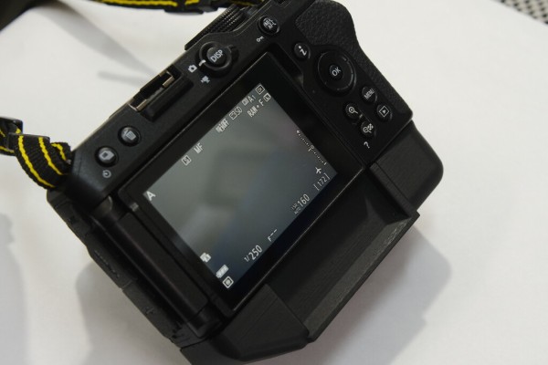 Nikon Z50、Z30 ダミーグリップ muk自家製3Dプリントプロジェクト