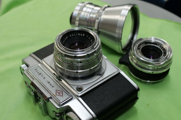 【整備済完動品】AMBI SILETTE w/50mm アグファ アンビジレッテ用‐Mマウントアダプター muk3Dプリント