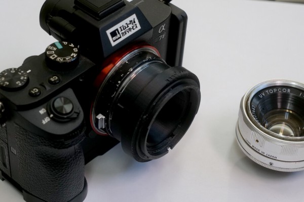 Tpcon UNIの UVトプコール-Mマウントアダプター muk自家製3Dプリント