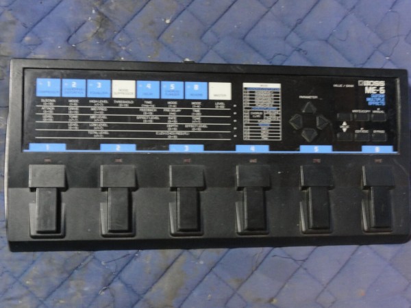 BOSS ME-8 マルチエフェクター 動作良好 BOSS ME-8を買った話｜仲田晋也