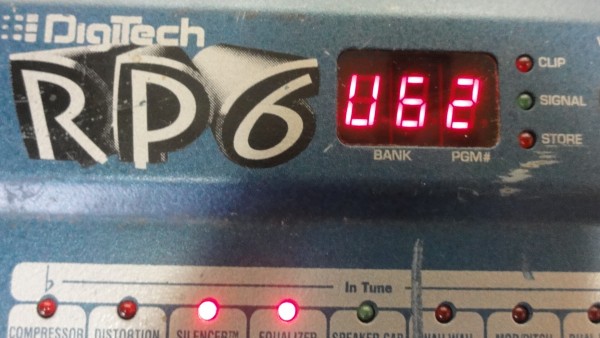 マルチエフェクター「Digitech RP-6」を現代風にモディファイする