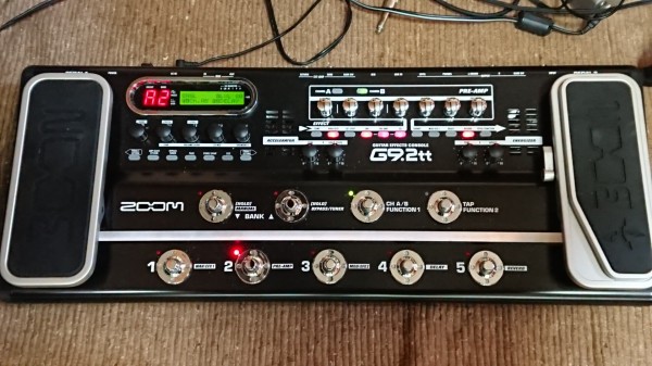 マルチエフェクター ZOOM G5が動き出すまで ② 与太話から本編突入