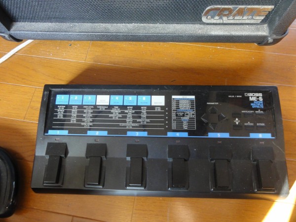 ギター用マルチエフェクター　BOSS ME-6 ギター用マルチエフェクター【BOSS ME-6】 - メルカリ