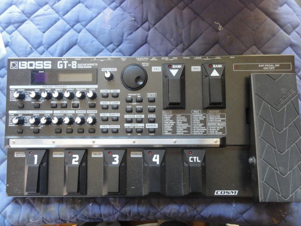 BOSS GT-8 マルチエフェクター BOSS GT-8 Guitar Effects Processor (ボス マルチエフェクター