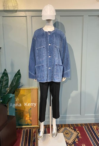 cafune カフネ デニムカバーオール DENIM coverall