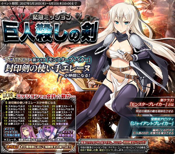 アイギス 巨人殺しの剣 試練 ゲームの日記