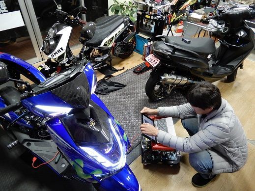 シグナスX 4型 イーチさんとこでAF1解除！ : T-MAX530 6型 シグナスX