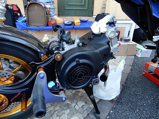オイルクーラーキット (XC125) シグナスX/SR(SE12J/SE44J) - バイク